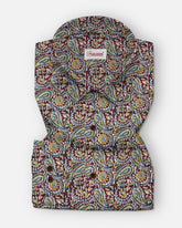 Red Kalamkari - Jaipuri Crown